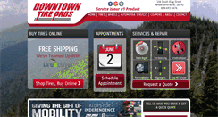 Desktop Screenshot of downtowntirecenter.com